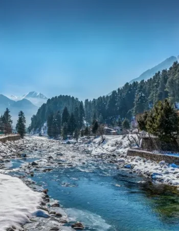 Hire Taxi From Black Taxi India for Pehalgam Snow Fall