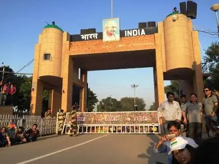 wagah border gate image