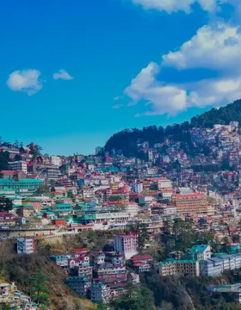 Cities 6 Chandigarh to Shimla taxi scenic view