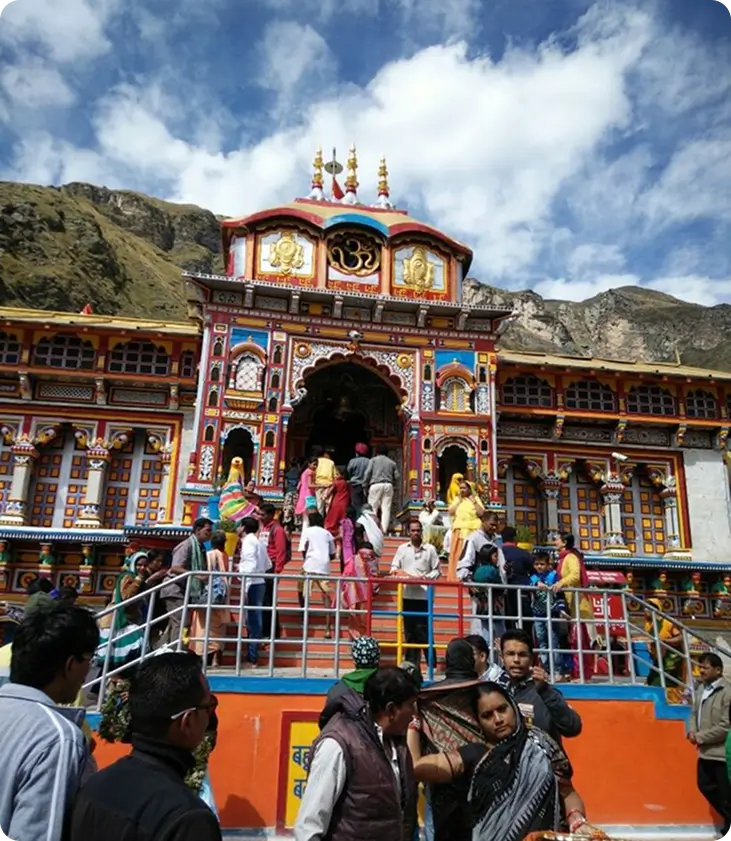 Chandigarh To Badrinath Taxi 5 Badrinath temple