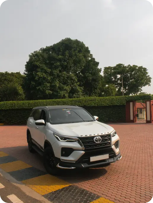 Hire Toyota Fortuner in Chandigarh - Luxury car rental service