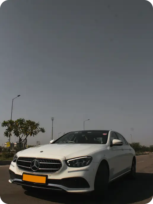 Mercedes car on rent in Chandigarh