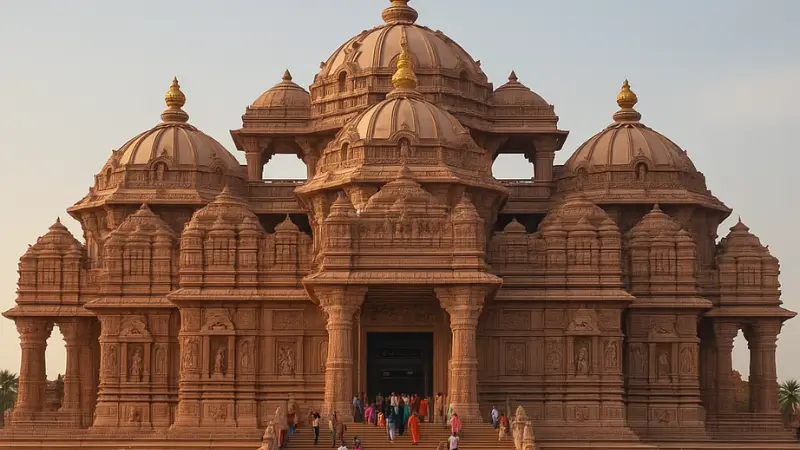 Ludhiana to Delhi Aksardham Temple