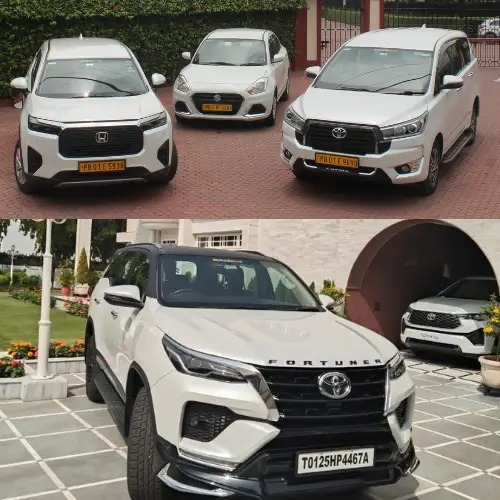 delhi to jaipur taxi - White Fortuner, innova crysta, Swift Dezire, Scorpio